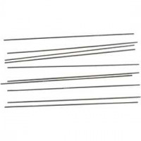 Metalen staaf, d: 2 mm, l: 20 cm, 10stuks [HOB-58026]