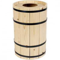 Ton, h: 38 cm, grenen, klein, 1stuk [HOB-59206]