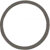 Hanger, d: 30 mm, dikte 1,1 mm, donker metallic grijs, cirkel, 2stuks [HOB-61265]