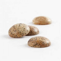 Cabochons, d: 14 mm, dikte 5 mm, 4 stuks [HOB-68022]