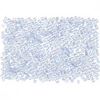 Rocailles, afm 15/0 mm, d: 1,7 mm, lichtblauw, 25gr, gatgrootte 0,5-0,8 mm [HOB-686790]