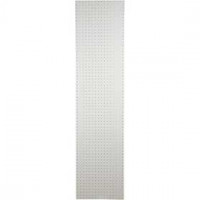 Gaatjesbord, h: 1700 mm, b: 400 mm, wit, enkelzijdig, 1stuk [HOB-93267]