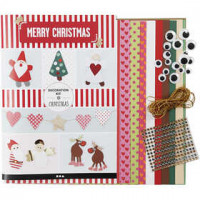DIY Decoratie set, Kerst, 1set [HOB-97050]