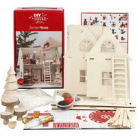 Set voor het huis van de Kerstman, 1 set [HOB-97054]