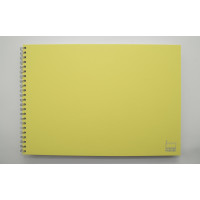 Schetsboek A3 Wit Blanco Papier omslag Geel (1 st) [BOP-SCHBA3Y]