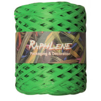 Raffia Synthetisch Groen - Rol met 200 meters (1 rol) [HV-RAFGR]