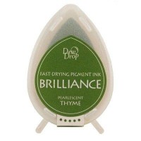 Inktkussen Brilliance Dew drops Pearlescent Thyme (1 st) [BD-000-075]