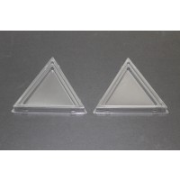 Plastic Deksel Driehoek 10,2x7,8x1,5cm (100 stuks) [CLT4]