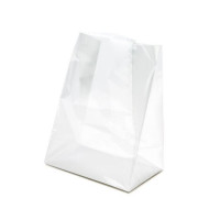 Blokbodemzakken 17,8x10,2x22,9cm met papieren kaart (100 stuks) [FGPBH8]