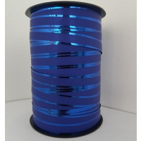 Krullint Glimmend/Matte Finish Blauw 10mm x 225 mtr (1 rol) [HV-PLGS10BL]