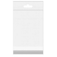 Headerbags 16x23cm Hersluitbaar en Kristalhelder (100 stuks) [HB1623]