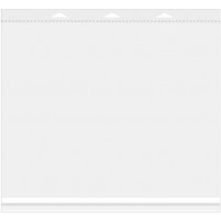 Headerbags 42,9x34,1cm Hersluitbaar en Kristalhelder (100 stuks) [HB16X13]