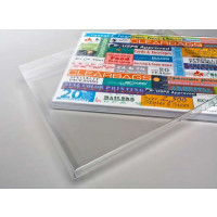 Plastic Doosjes 21,9x1,6x28,3cm Kristalhelder (25 stuks) [FPB65]