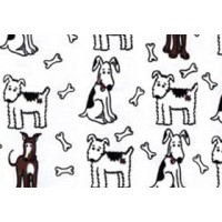 Bedrukte Zakken Hondjes 8,9x5,1x19,1cm met zijvouw (100 stuks) [G3PUP]