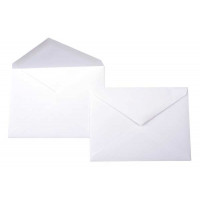 Enveloppen Wit 16,5x12,1cm Premium Opaak (50 stuks) [E110]