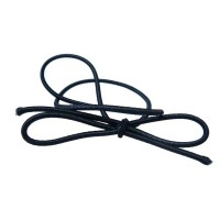 Versierelastiek Zwart 25,5cm (50 stuks) [10SB]