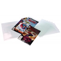 Plastic Zakken 17,6x26cm Hersluitbaar (100 stuks) [COMIC1NG]
