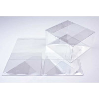 Plastic Doosjes 19,1x17,8x10,2cm Autolock Bodem (25 stuks) [FPLB177]