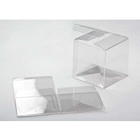 Plastic Doosjes 12,7x7,6x5,1cm Voedselveilig Autolock Bodem (25 stuks) [PLB199]