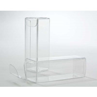 Plastic Doosjes 2,5x2,5x7,6cm Kristalhelder (25 stuks) [FPB135]