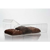 Plastic Doosjes voor Chocolaatjes 7x3,7x14cm met Interieur (100 stuks) [CNDY230]