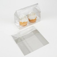 Zakkenset voor 2 Mini Cupcakes 12,7x5,7x12,7cm (100 stuks) [CBG8]