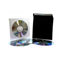 Papieren CD-DVD hoesje 12,5x12,5cm (100 stuks) [CDS1]