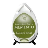 Inktkussen Memento Dew drops Bamboo leaves (1 st) [MD-000-707]
