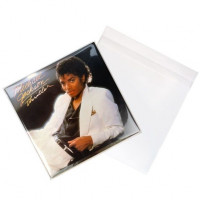Buitenhoezen voor 12 inch Dubbelalbums 32,7x31,6 + 3,9cm 50 micron (gelamineerd 50 micron) (100 stuks) [BLPD2]