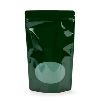 Stazak Legergroen met ovaal venster 10.2 x 6 x 15.2cm (235ml) (100 stuks) [ZBGO2HG]