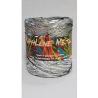Krullint Raffia Metaal Zilver 200 meter (1 rol) [HV-RAM200SI]