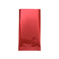 Plastic Zakken Rood 7,5x14cm Gemetalliseerd en Sealbaar (100 stuks) [SVP35HR]