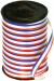 Krullint met Rood, Wit en Blauw strepen 10 mm x 225 mtr (1 rol) [HV-PLS10RWB]