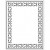Embossing Folder , afm 11x14 cm, dikte 2 mm, lijst, 1stuk [HOB-11766]