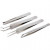 Pincet set, l: 9-12 cm, 4div [HOB-13066]