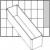 Inzet Box, afm 163x39 mm, h: 47 mm, type A9-3 , 1stuk [HOB-13332]