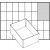 Inzet Box, afm 109x79 mm, h: 47 mm, Type A7-1 , 1stuk [HOB-13341]