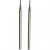 Graveer- en slijpstift diamant, afm 1,0 mm, kogel, 2stuks [HOB-15120]