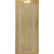 Stickers, vel 10x23 cm, goud, randen, 1vel [HOB-170021]
