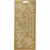 Stickers, vel 10x23 cm, goud, rozen, 1vel [HOB-170079]