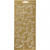 Stickers, vel 10x23 cm, goud, swirl, 1vel [HOB-170121]