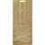 Stickers, vel 10x23 cm, goud, strikken, 1vel [HOB-170147]