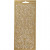 Stickers, vel 10x23 cm, goud, swirl, 1vel [HOB-170159]
