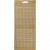 Stickers, vel 10x23 cm, 1 vel, goud [HOB-170220]