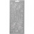 Stickers, vel 10x23 cm, zilver, bladeren, 1vel [HOB-170239]