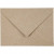 Gerecyclede Enveloppen, C6 11,5x16 cm,  120 gr, naturel, 50stuks [HOB-20530]