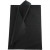 Tissuepapier, vel 50x70 cm,  14 gr, zwart, 25vellen [HOB-20869]