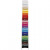 Gekleurd karton, A4 210x297 mm,  180 gr, excl. display, 120x20vellen [HOB-21416]