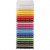Gekleurd karton, A2 420x594 mm, h: 1700 mm, diverse kleuren, incl. display - 24 planken, 24x100vellen, diepte 540 mm [HOB-214183]