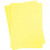Gekleurd Karton, A2 420x600 mm,  180 gr, kanariegeel, 10vellen [HOB-21511]